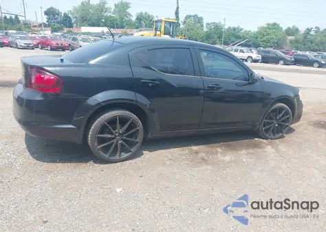 2013 Dodge Avenger Se из США, поврежденный, VIN 1C3CDZAB2DN755735